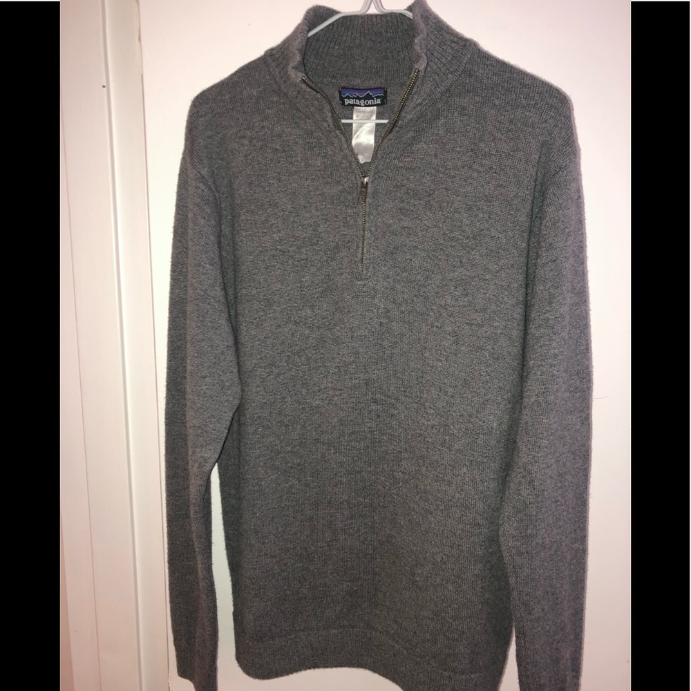 Gray sweater